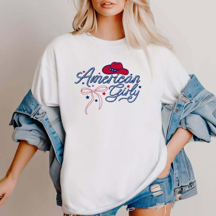 Americana, USA Shirt, Fourth of July, Patriotic, America for wholesale by Bash