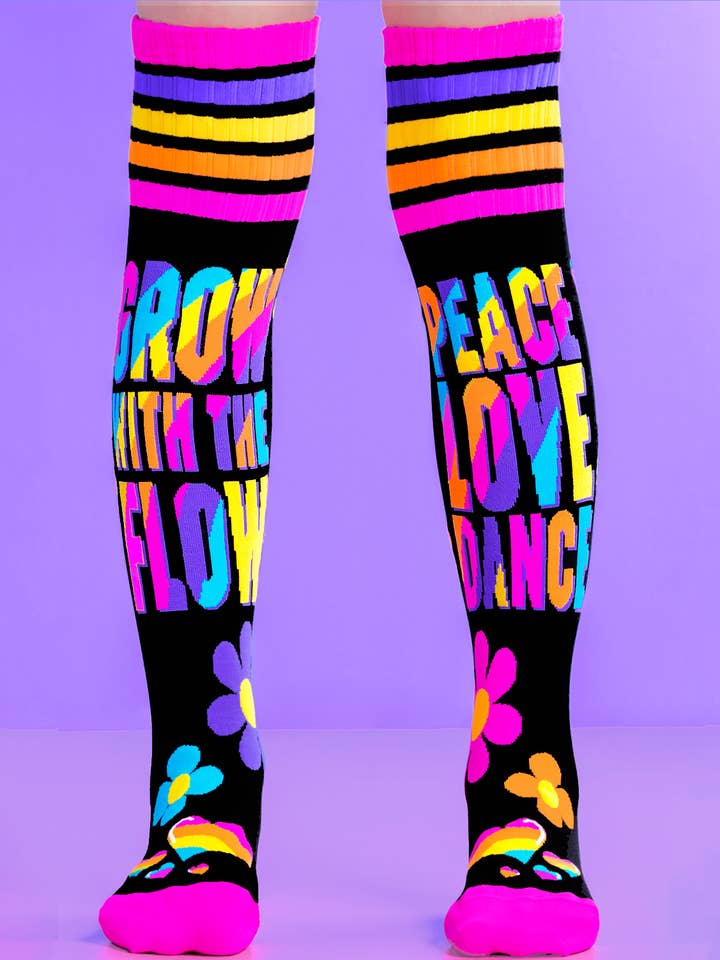 MADMIA - Wholesale Socks – Women's - PEACE LOVE DANCE SOCKS0