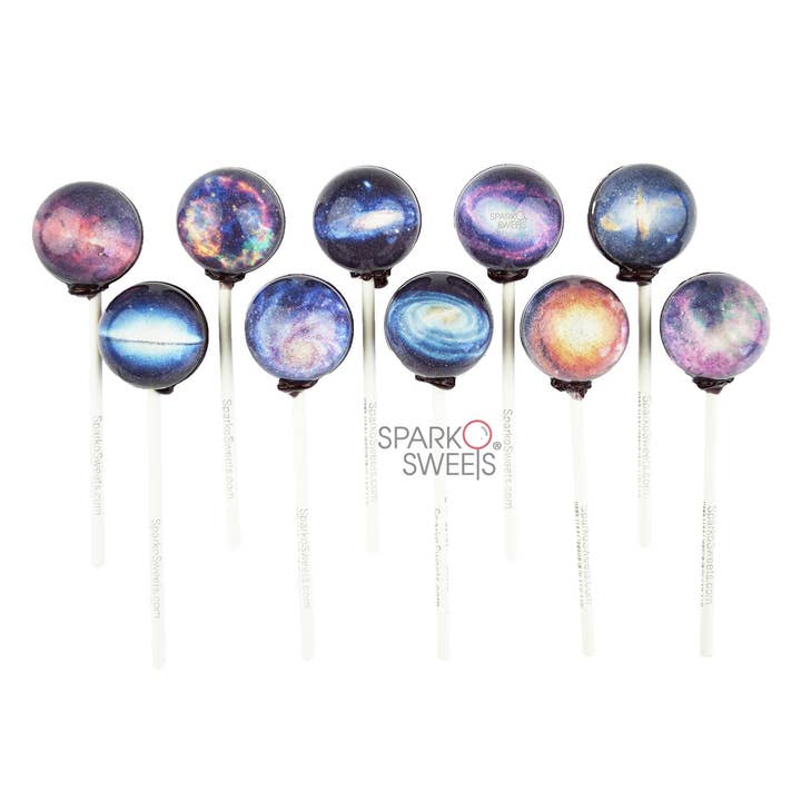 Sparko Sweets – wholesale Lollipop – Sugar Free Galaxy Lollipops - Galactic Designs