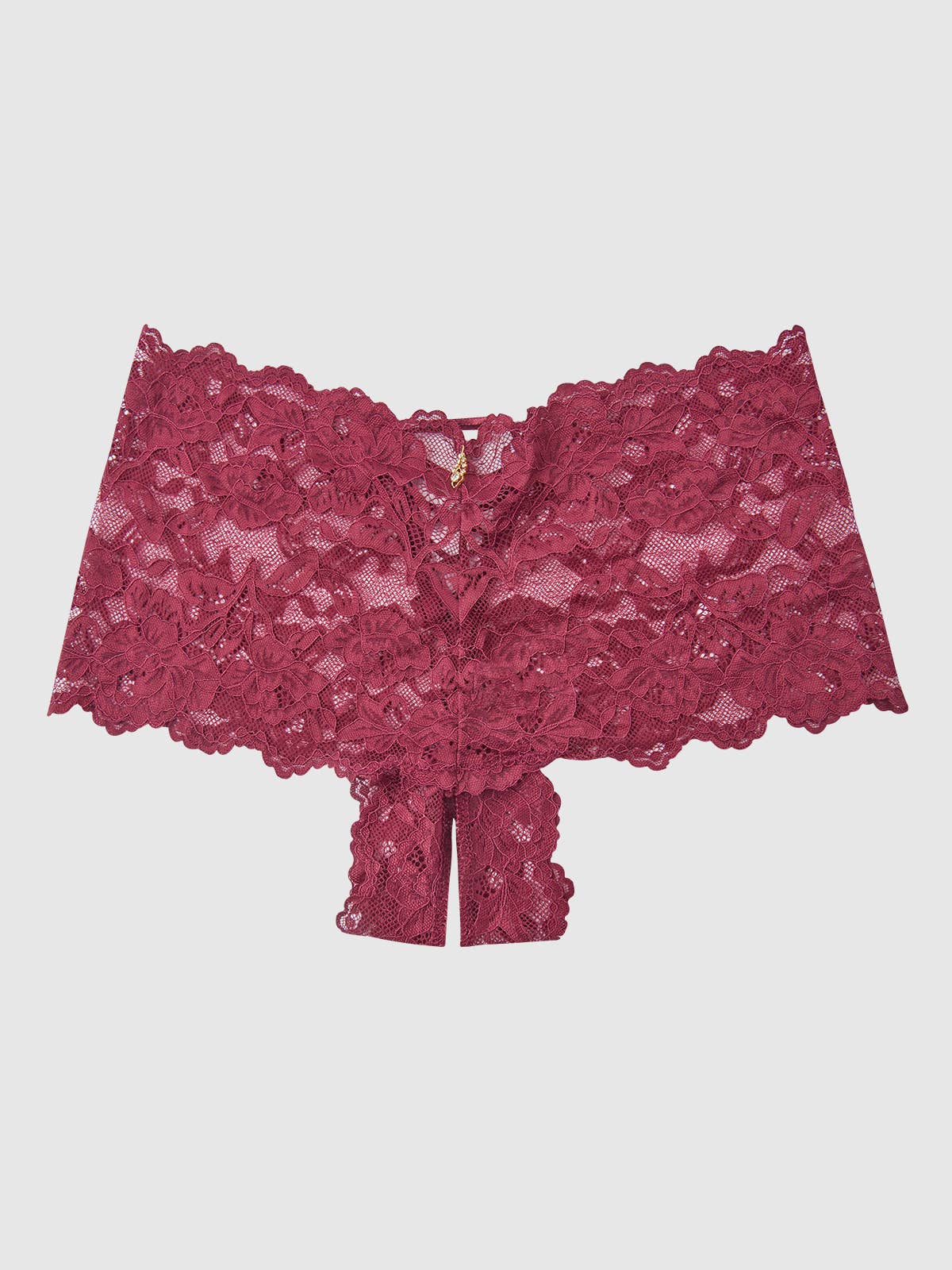 House of Desire - Wholesale Underwear - Women's - BELLA LACE CROTCHLESS CHEEKY31