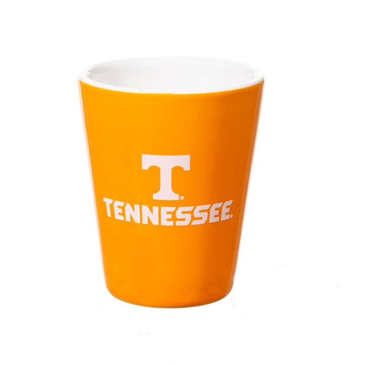 Evergreen Enterprises - Wholesale Shot Glass - University of Tennessee 4-Piece Ceramic and Glass 2oz. Shot