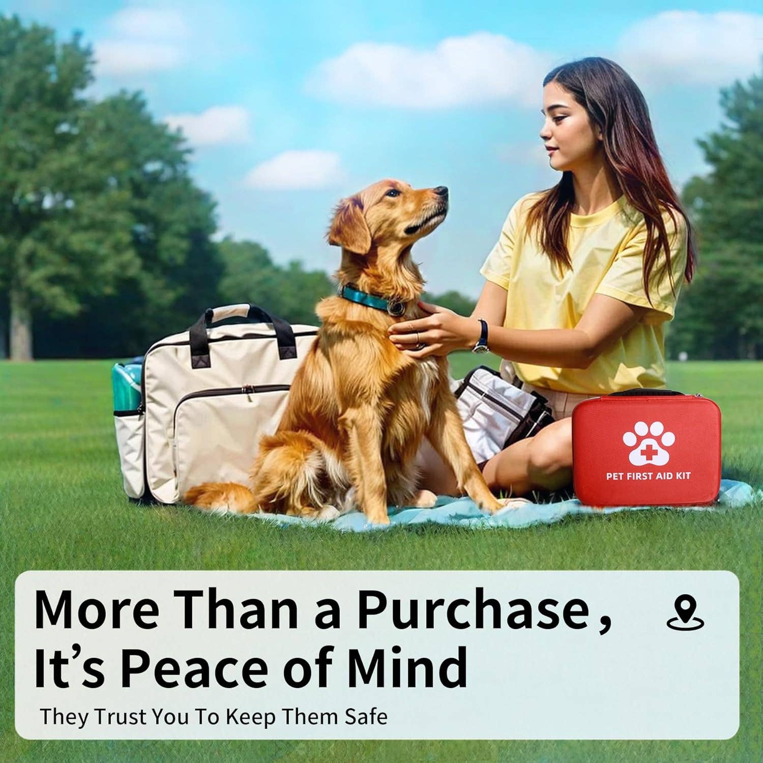 VIGOR - Vendita all'ingrosso Kit di pronto soccorso - Kit di primo soccorso per cani: l’essenziale di emergenza per il tuo migliore amico6