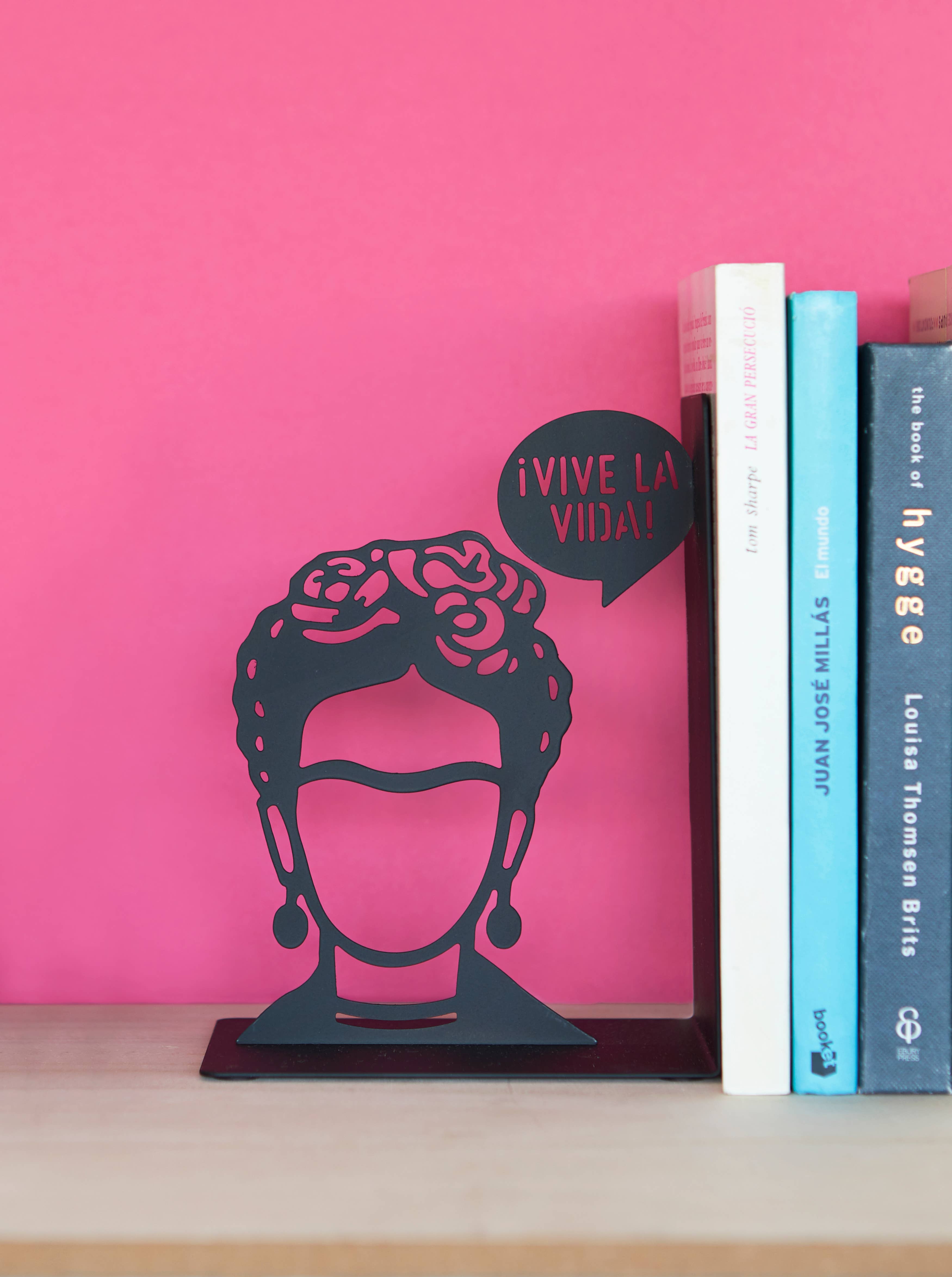 Balvi – Großhandel Buchstütze – Buchstütze Frida, schwarz, Metall1