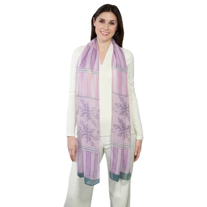 Chiffon Sheer - Maagdenpalm voor wholesale door Harshita's Designs