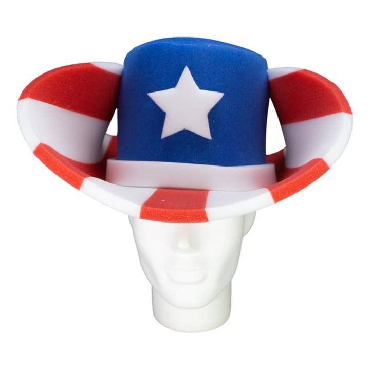 Foam Party Hats - Wholesale Party Hat/Crown - Texas Giant Cowboy Hat3