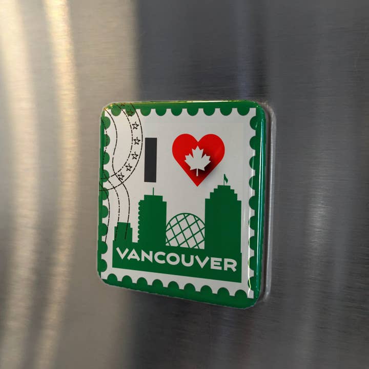 Ich liebe Vancouver Kühlschrankmagnet für den Großhandel von PhiloPerse