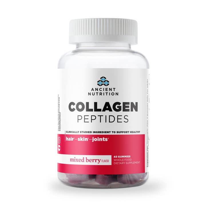 Collagen Peptides | Gummies Mixed Berry (45 Gummies) for wholesale by Ancient Nutrition