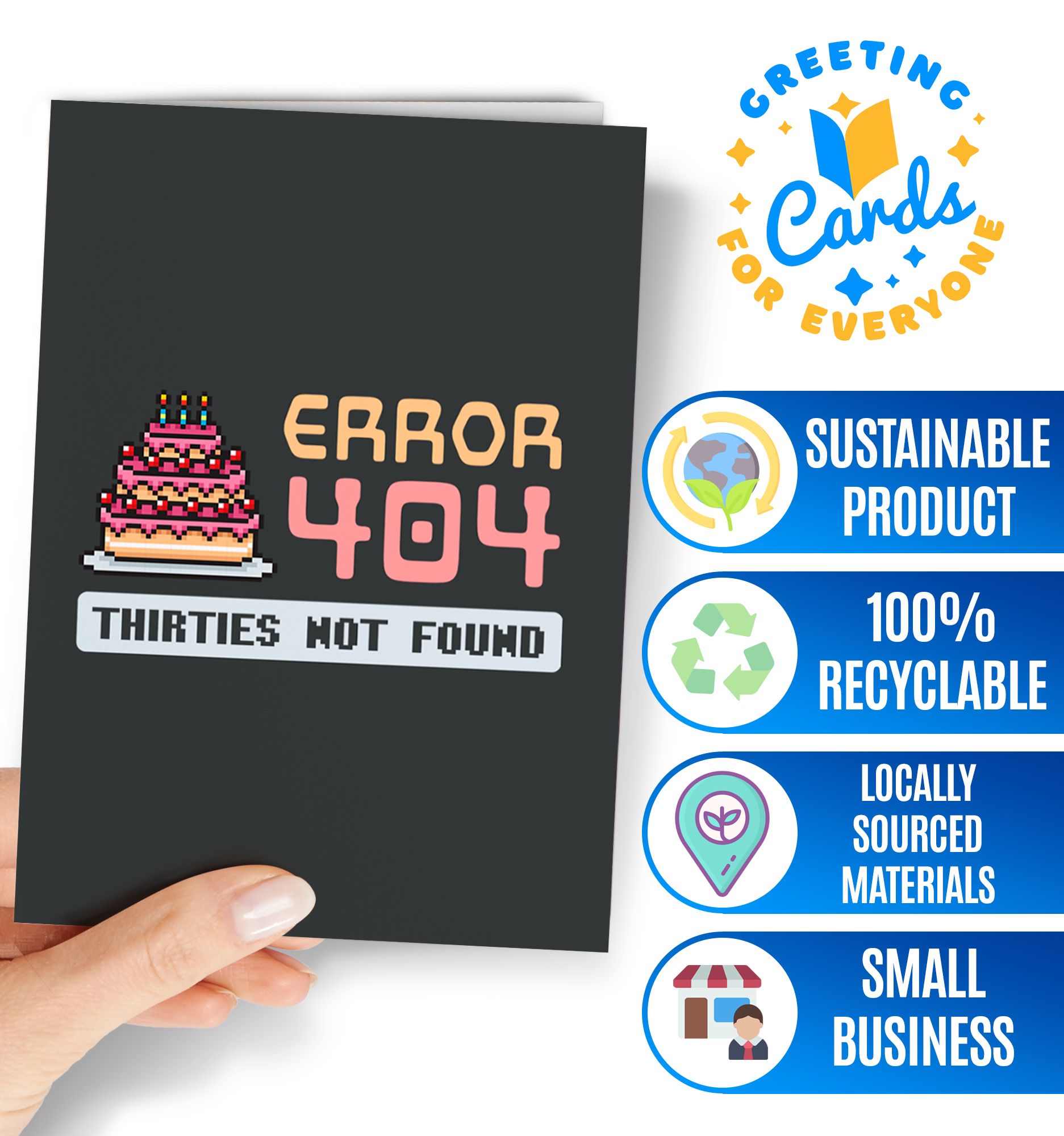 Greeting Cards for Everyone - Birthday Gifts - Wholesale Birthday Card - Funny 40th Birthday Card - Milestone Bday Greeting Card G1245