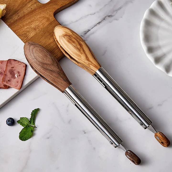 Non-Stick Wood Cooking Tong for wholesale by Homerely (We Cover All Import Duties)