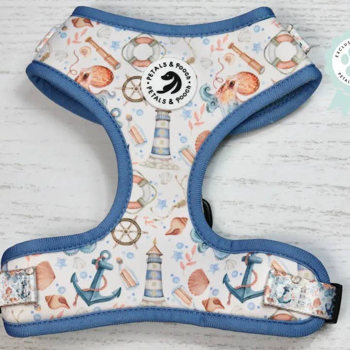 Nauti Gilligan Adjustable Harness for wholesale by Petals & Pooch