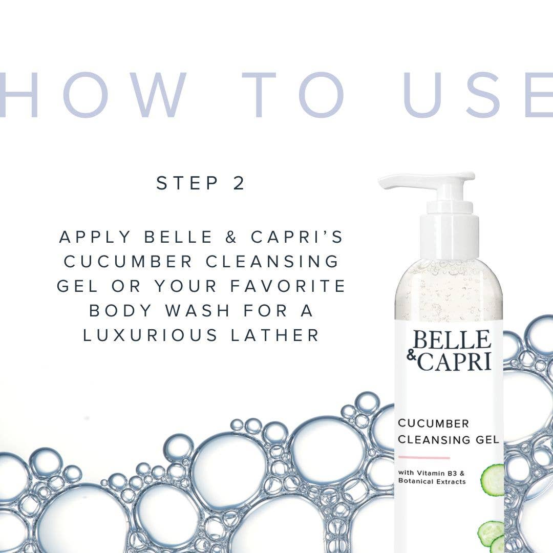 BELLE & CAPRI - Vendita all'ingrosso Guanti/muffole esfolianti - Guanto Esfoliante per Viso e Corpo11