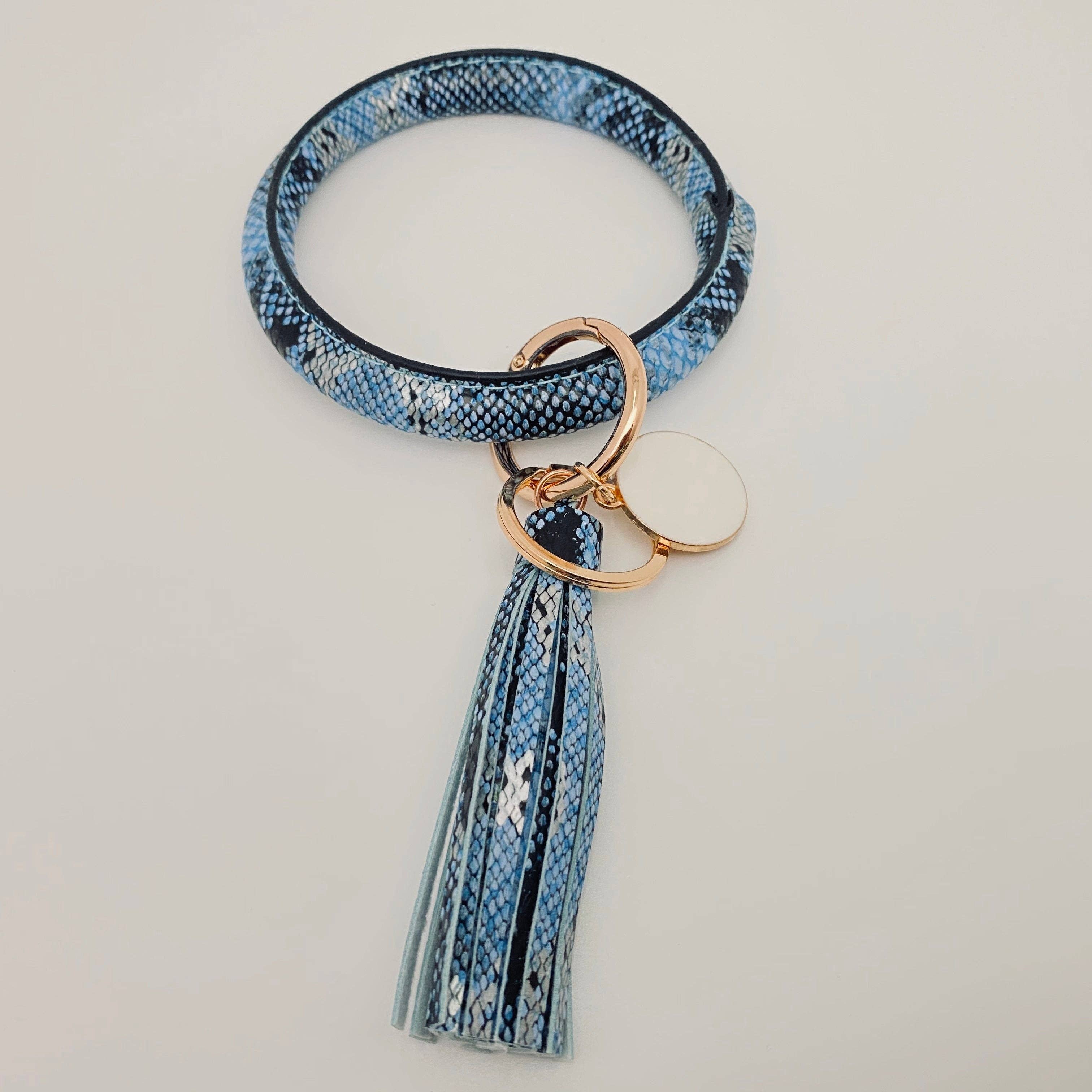 Mio Queena - Vendita all'ingrosso Bracciale portachiavi - Braccialetto portachiavi in pelle PU con serpente e serpente13