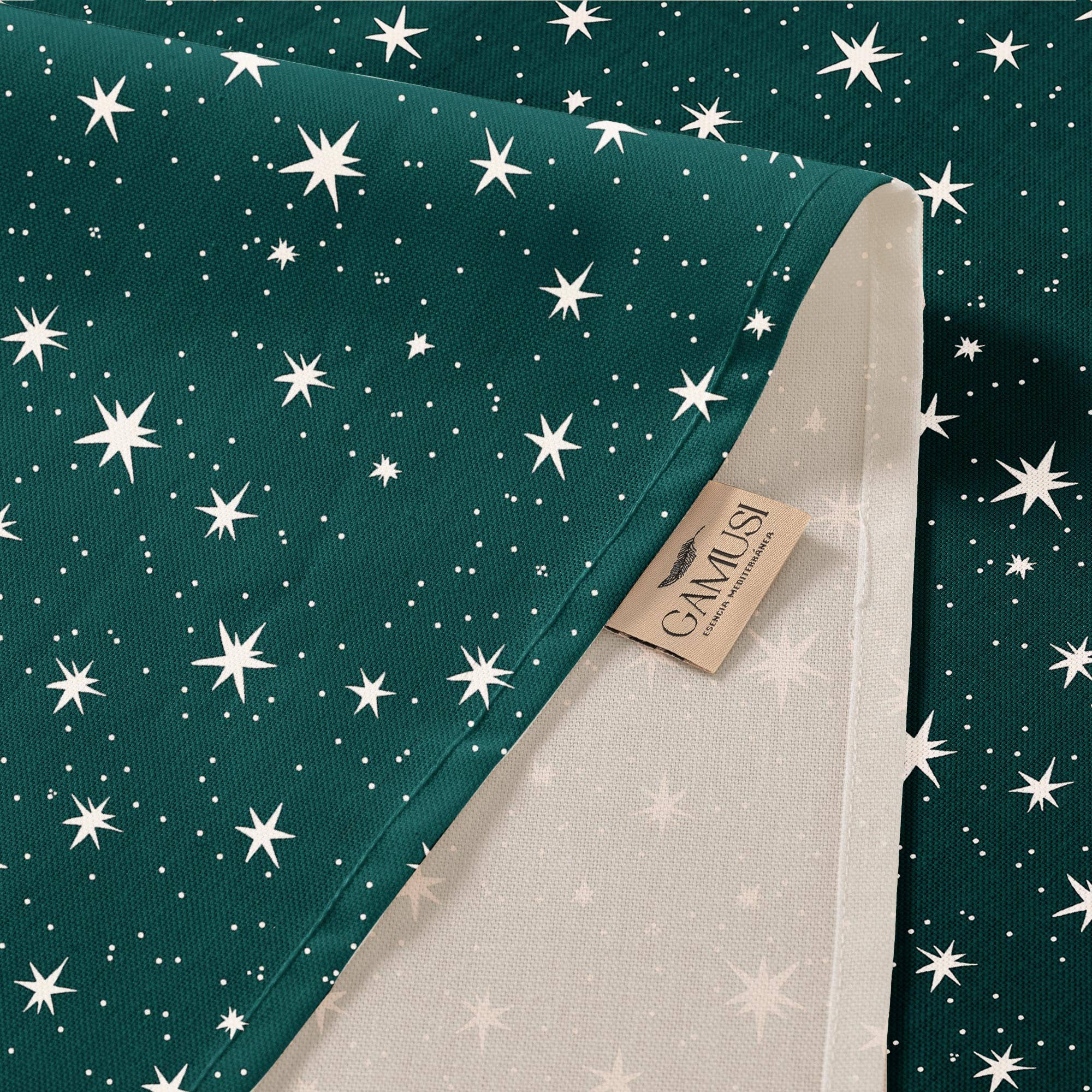 GAMUSI - Wholesale Tablecloth - Christmas tablecloth stain-resistant soft waterproof cotton NIGHTY4