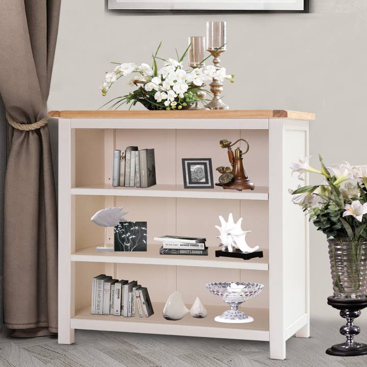 Greener Valley Trading - Wholesale Bookcase - Arise-Sun Solid Wood Low Bookshelf25