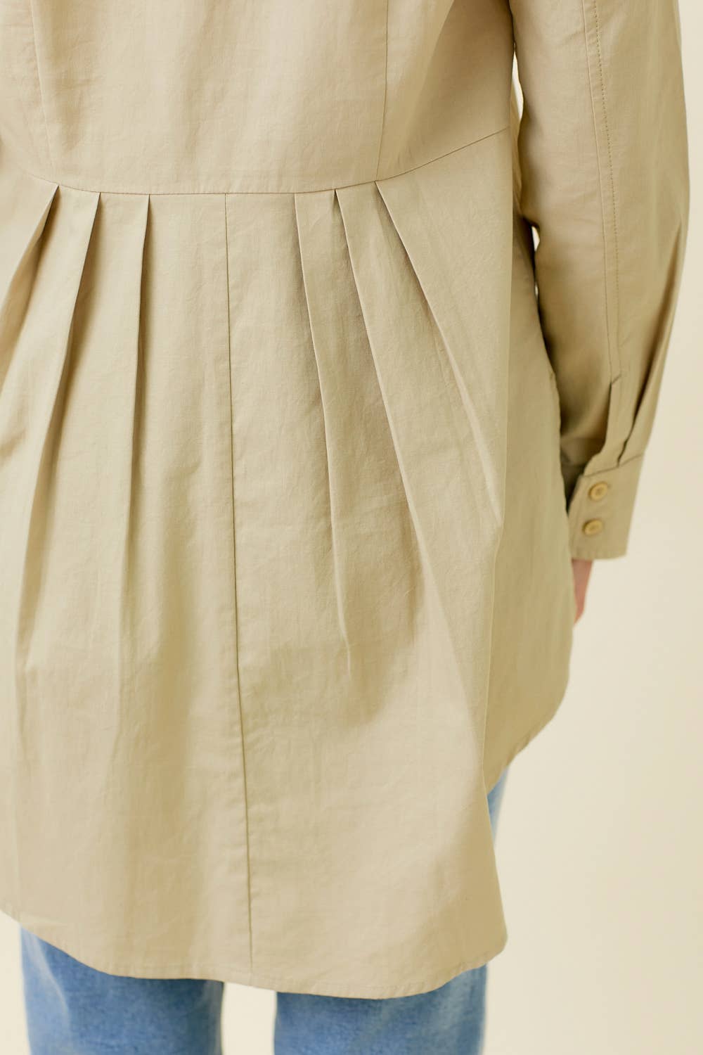 Mystree - Vendita all'ingrosso Camicia button down - Donna - 60263 Camicia posteriore con peplo2