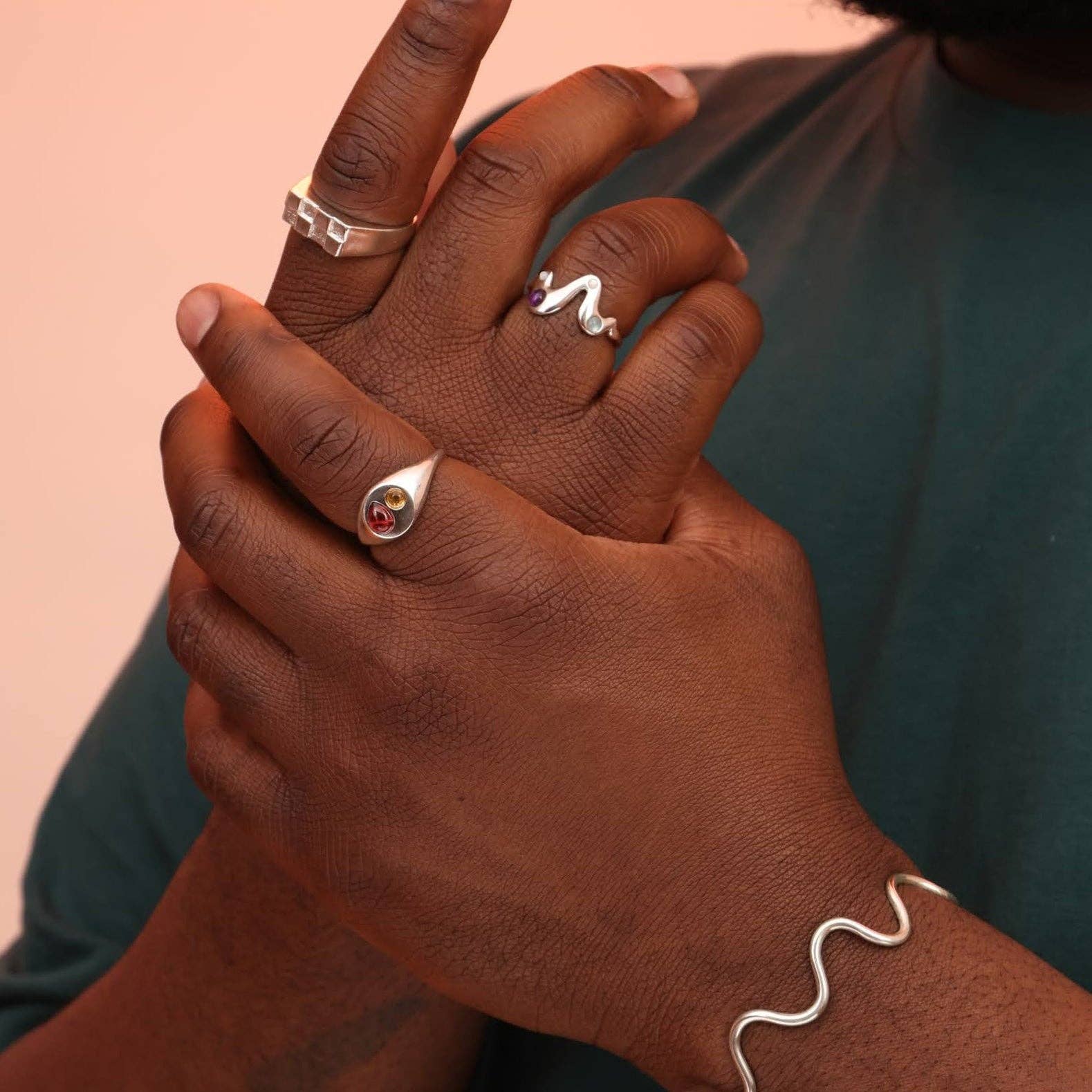 Take Shape Studio - Wholesale Signet Ring - Teardrop Signet8