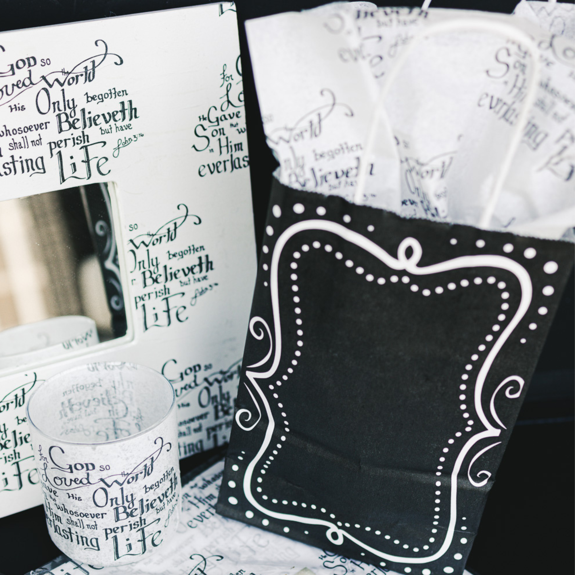 Christian Craft Paper - Wholesale Tissue Paper - John 3:16 | Tissue Paper | Bible  | Boutique Supplies1