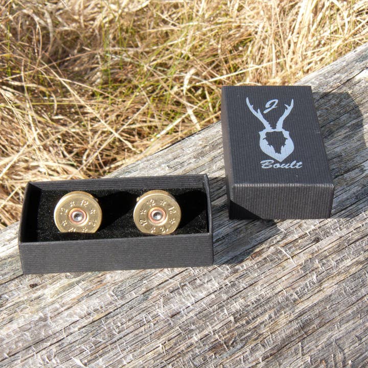 J Boult Designs - Wholesale Cufflinks - Shotgun Cartridge Cufflinks — Country Gift4