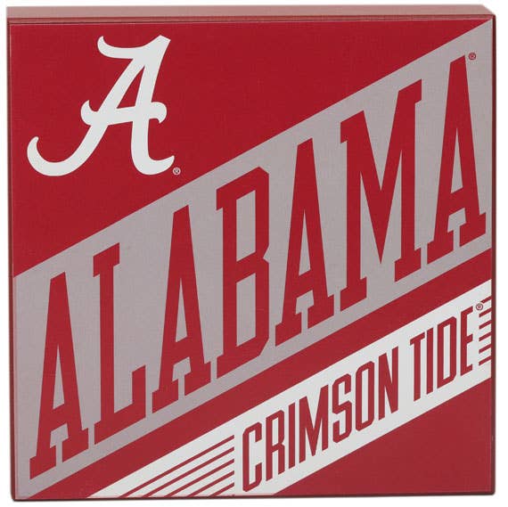 Open Road Brands, LLC - Wholesale Sign - University of Alabama Crimson Tide Wood Wall Decor0