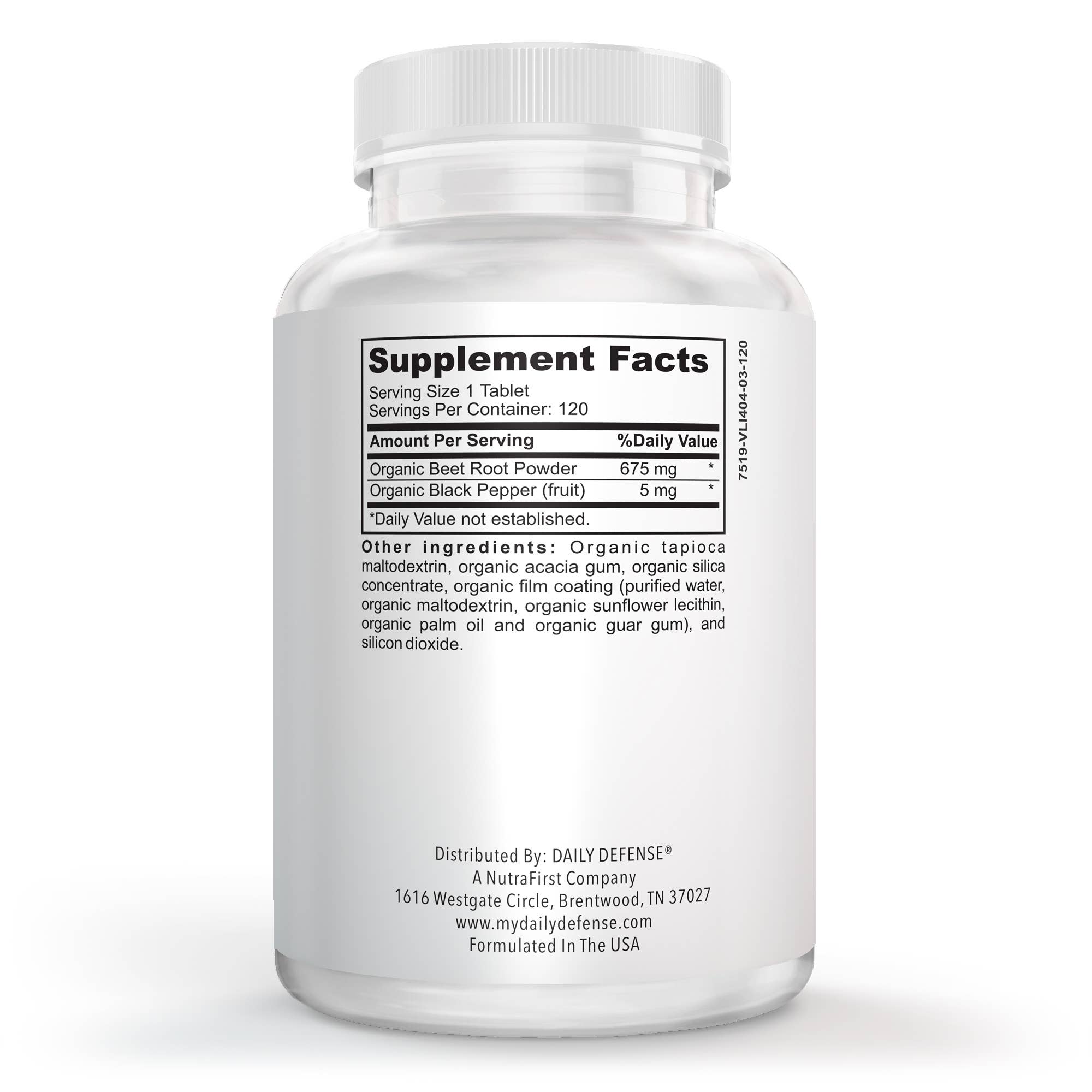 DAILY DEFENSE - Wholesale Voedingssupplement/vitamine - BIETENWORTEL BIOLOGISCH1