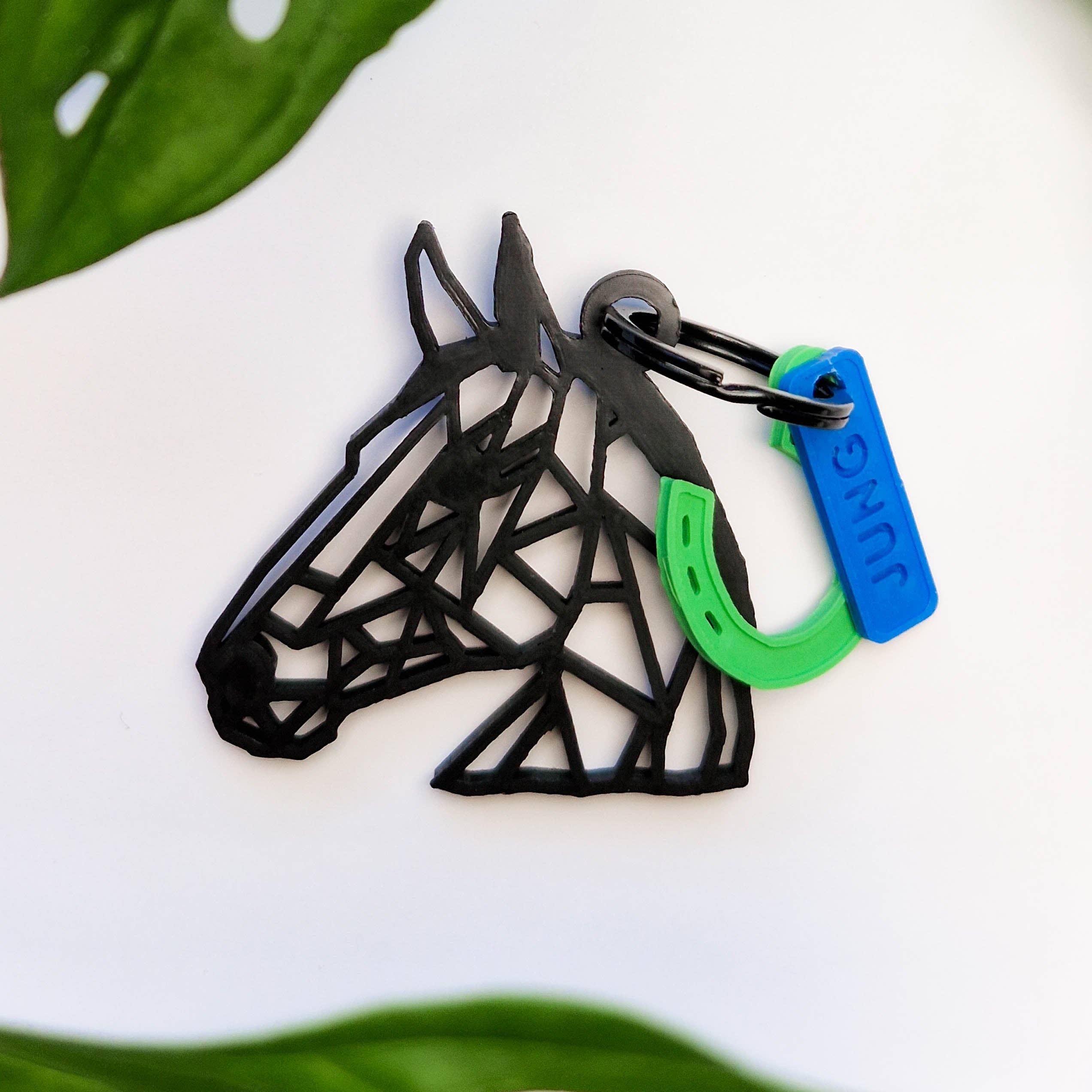 JUNG - Wholesale Keychain - Unisex - Customizable Horse keychain0