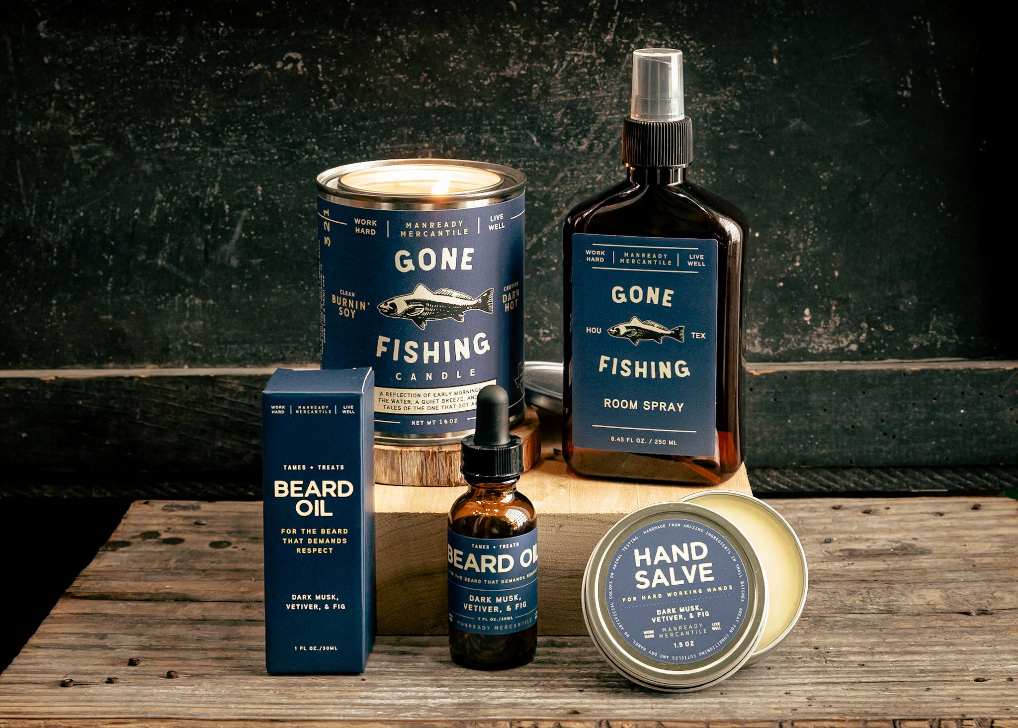 Manready Mercantile - Wholesale Beard Styling Product - Beard Oil | The Americana Series | Blue Label4