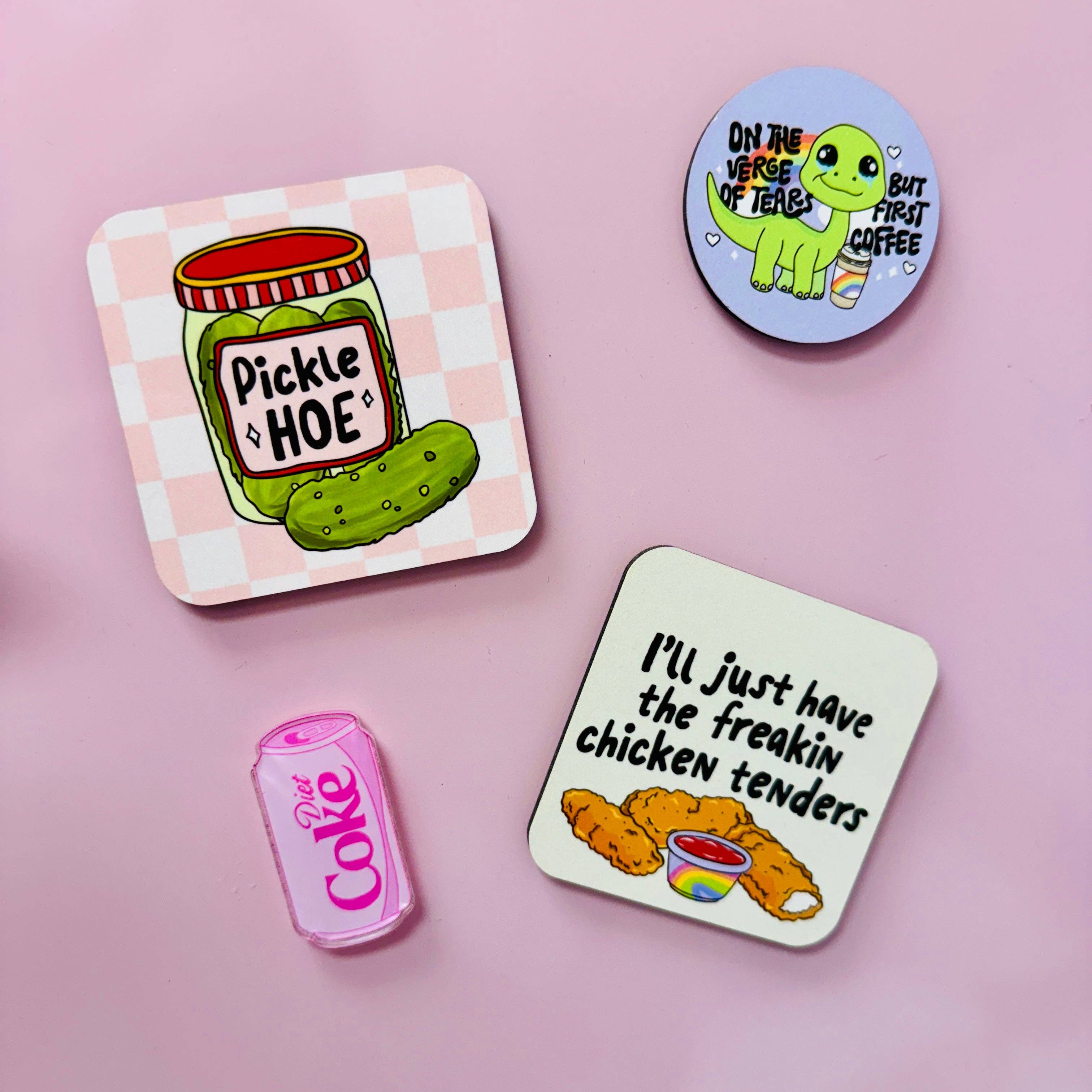 Sonny Rising – wholesale Magnet – Kylskåpsmagnet, The Freakin Chicken Tenders3