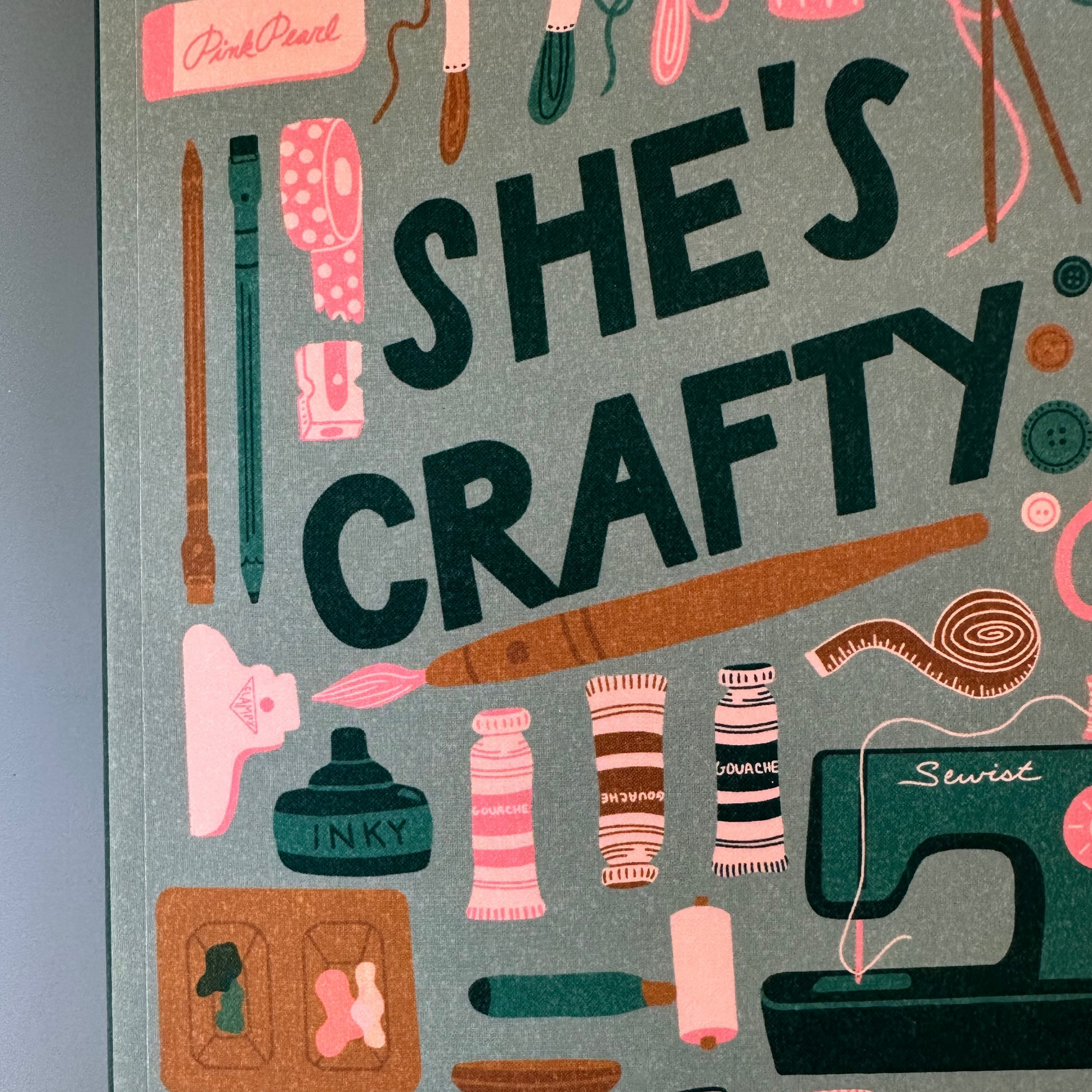 At the Dot Design – wholesale Notebook – Dot Grid Artist and Craft Lover Notebook2