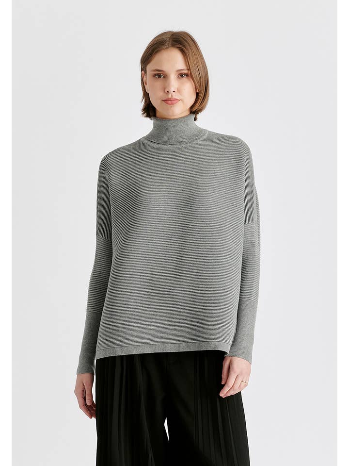 Paisie - Wholesale Knit Sweater - Women's - Paisie Turtleneck Ribbed Jumper12