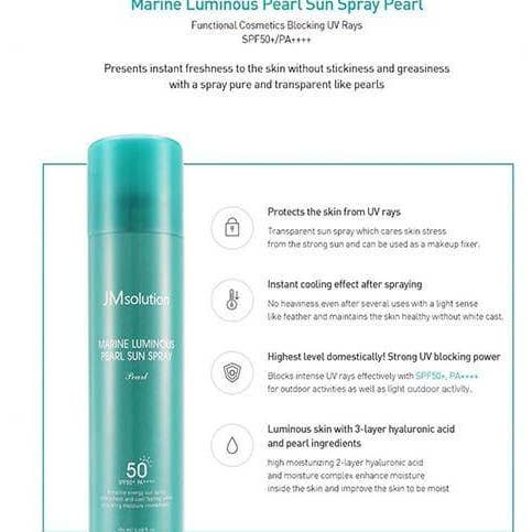 Best Beauty Group - Wholesale Sunscreen - JMSOLUTION Luminous Sun Spray Sunscreen SPF Summer4