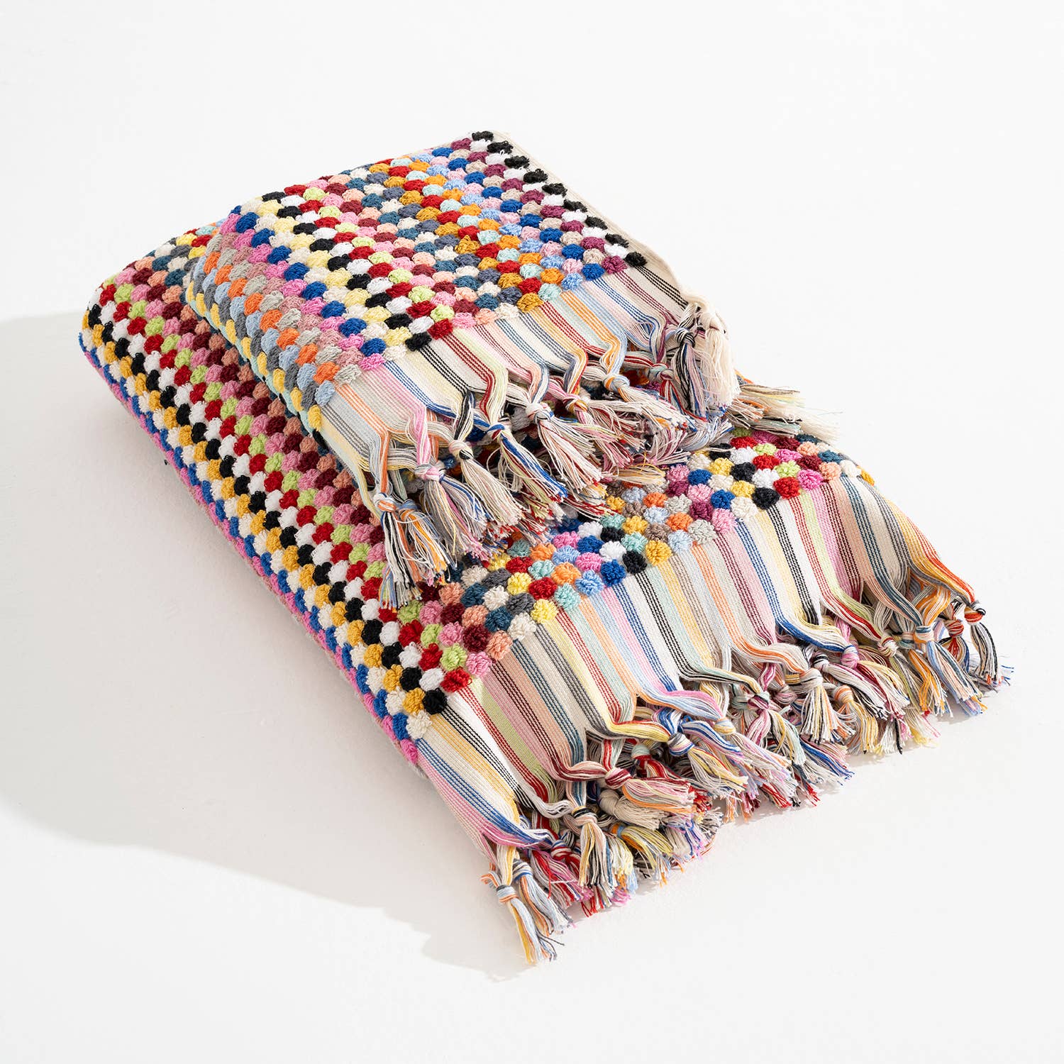 Kikoya - Wholesale Hand Towel - Pompom Bubble Handloomed Turkish Hand Towels farmhouse decor29