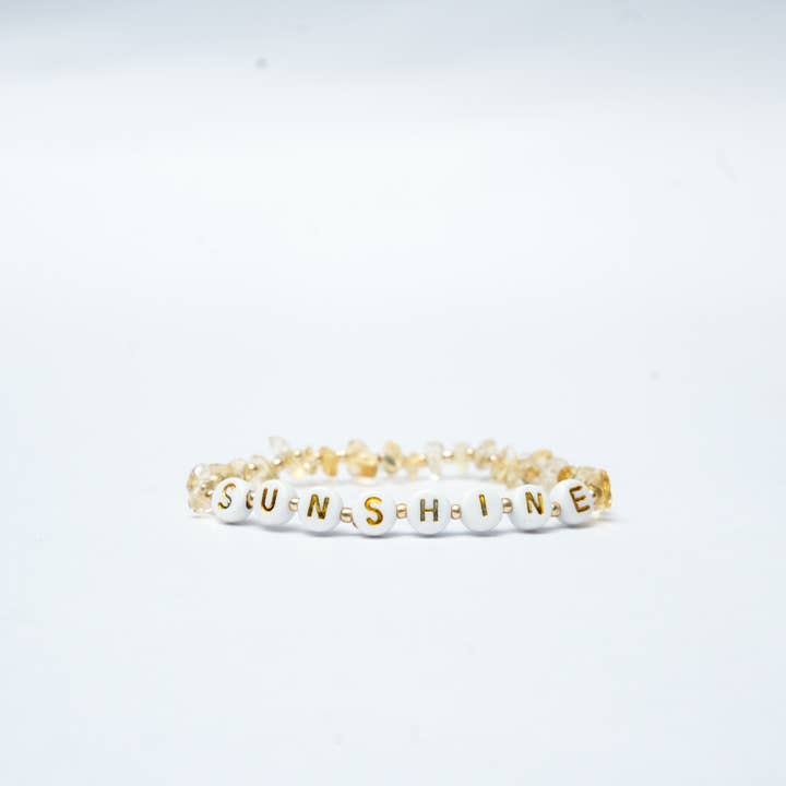 Sunshine - Citrine Chip Bracelet for wholesale by The Blue Yogi