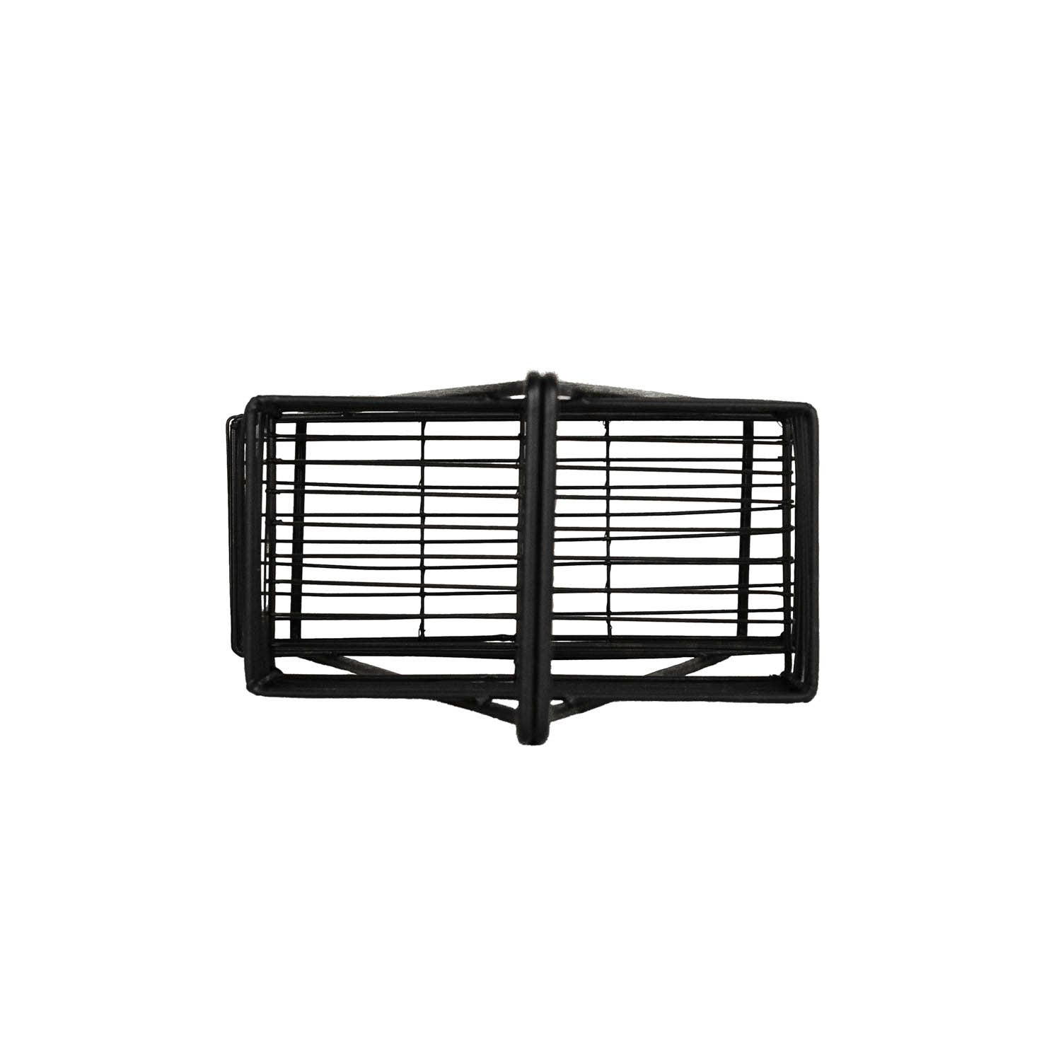 Foreside Home & Garden - Wholesale Retailer Display - Food & Drink - Atticus Two Tiered Wire Baskets Black Kitchen Decor4