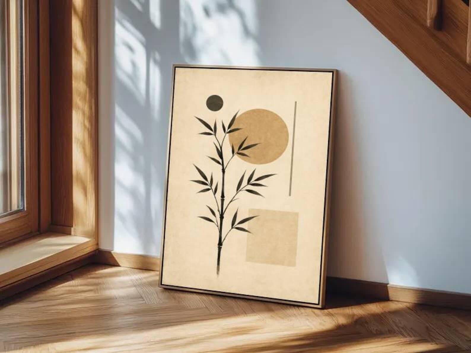 DTF Office - Wholesale Canvas Art - Japandi Canvas Print: Japanese Wall Art1