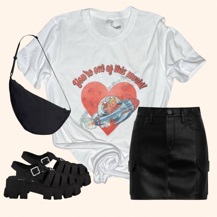 Out of this World T-shirt (Vintage Feel) for wholesale by SQB