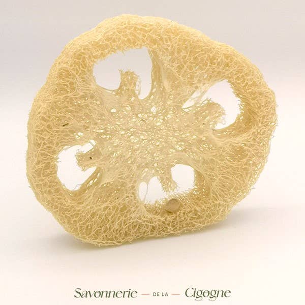Loofa soap holder for wholesale by Savonnerie de la Cigogne