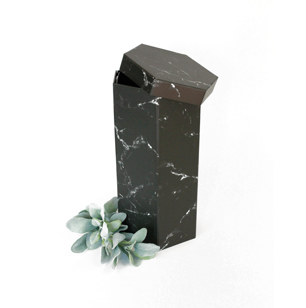 UNIKPACKAGING - Wholesale Gift Box - Hexagon 3-Tier Surprise Flower Gift Box with Lid22