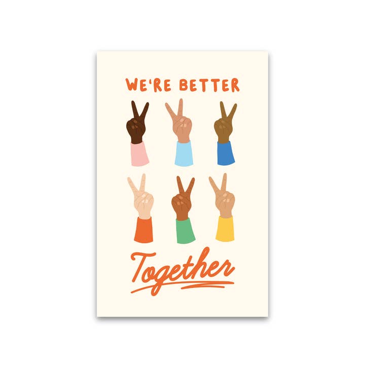 Oh Happy Dani - Wholesale Poster - We're Better Together Poster1