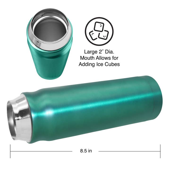 Oggi - Wholesale Flask - Travel Flask Caliber Vacuum Insulated (500 ml, 17 oz)14