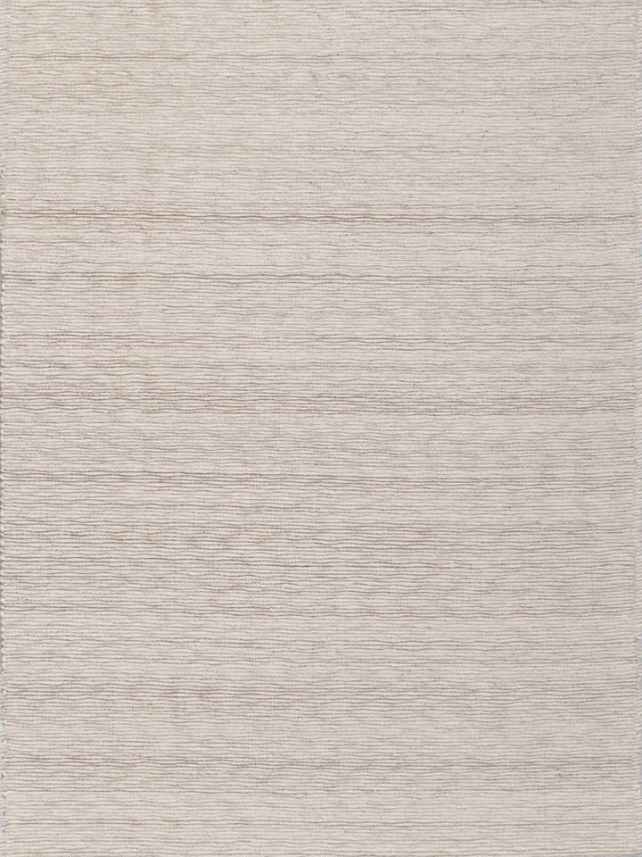 Beige Cream Felted Wool Nordic HandWoven Flatweave Rug tn-87 for wholesale by Aesthetic Homes LLC