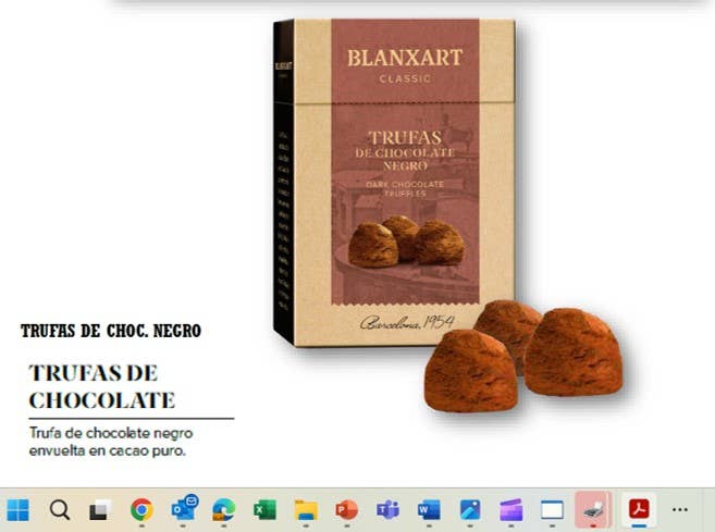 Eat Spain - Wholesale Chocolate - Blanxart bean to bar premium chocolate truffle1
