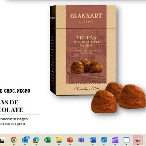 Eat Spain - Wholesale Chocolate - Blanxart bean to bar premium chocolate truffle1