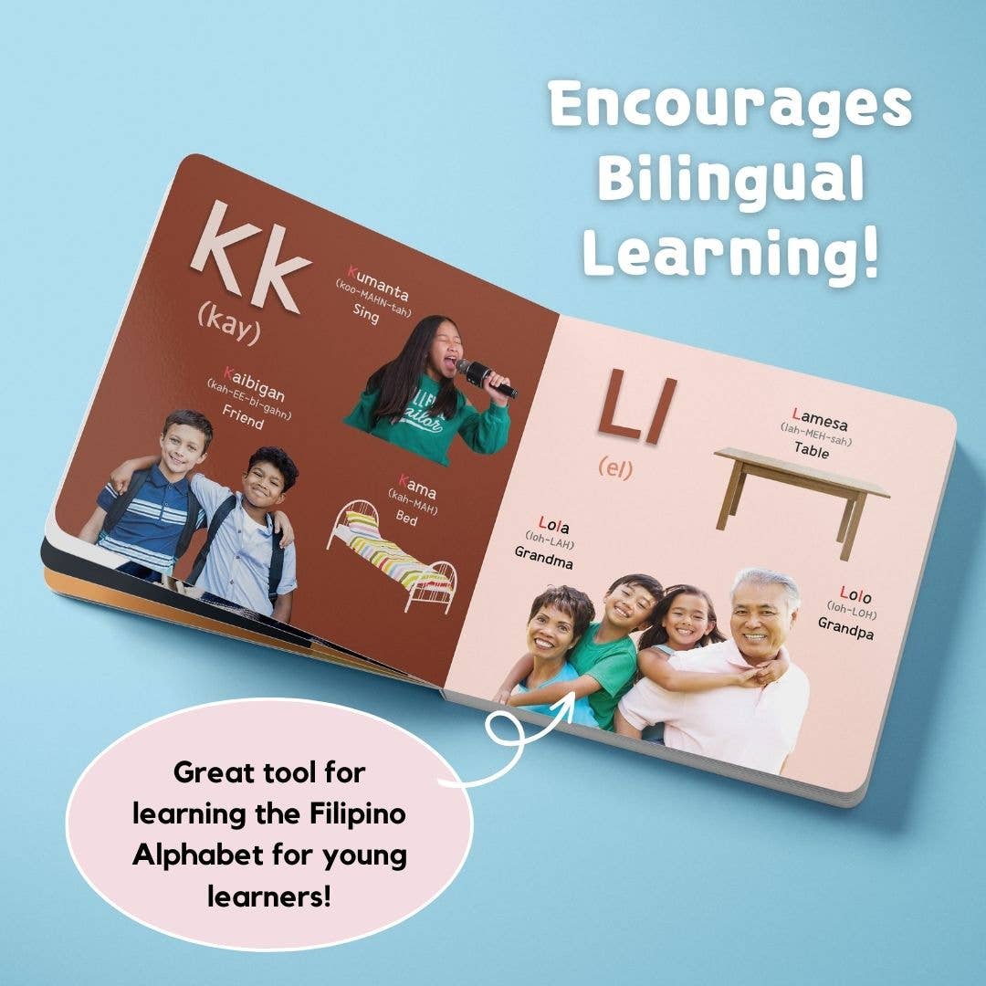 Heritage Kids Press - Wholesale Preschool Book (3-5) - My First Filipino Alphabet / Ang Aking Unang Alpabetong Pilipino1