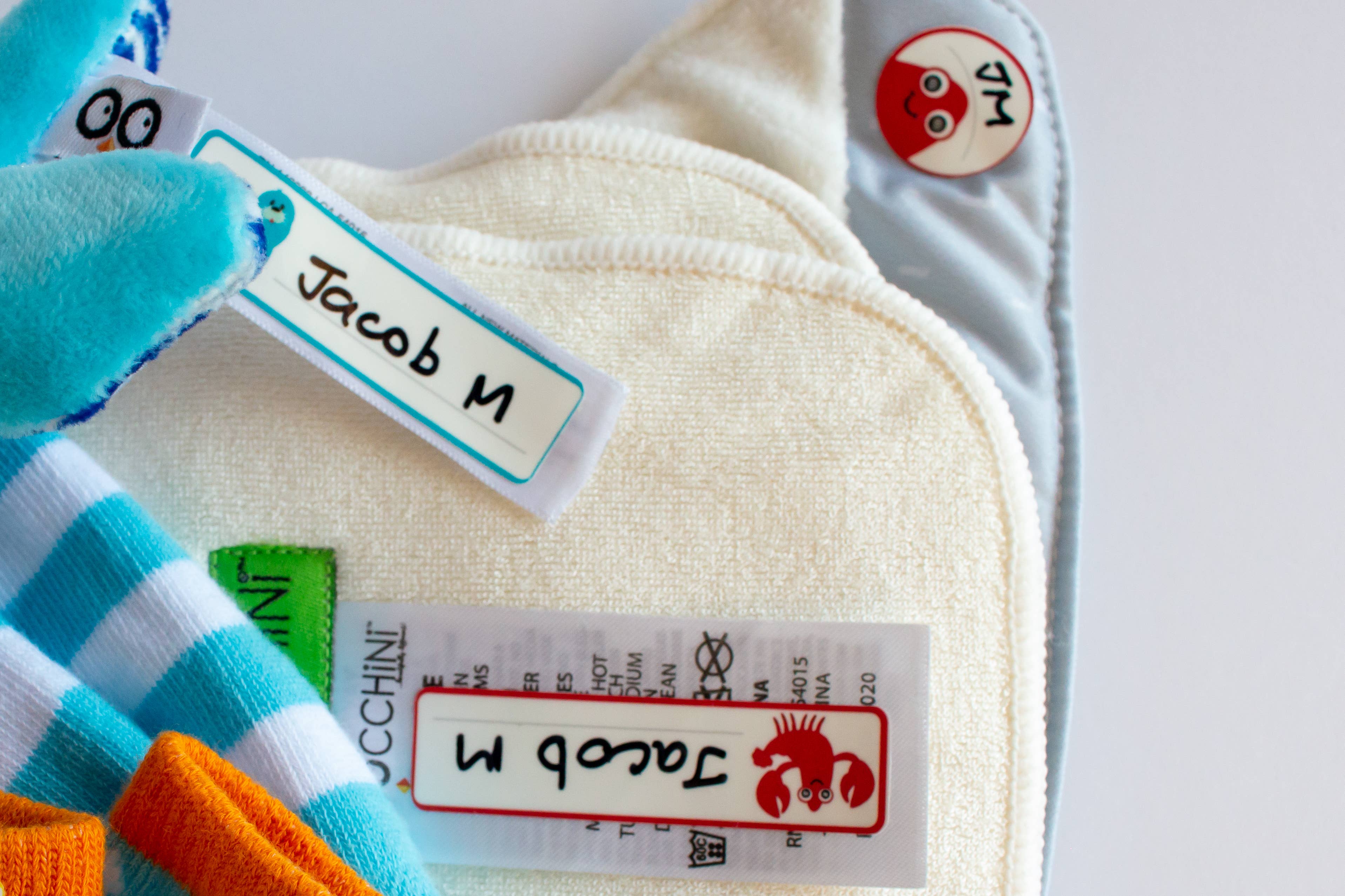 ZOOCCHINI – wholesale Sticker – Child & baby – Multi-Purpose Name Labels - Sherman & Friends7