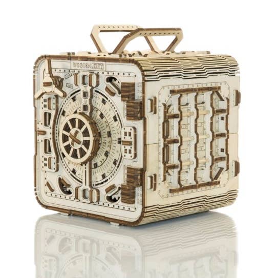 HQ Kites & Designs - Vente Jouet en bois – enfant - Coffre-fort urbain en bois2