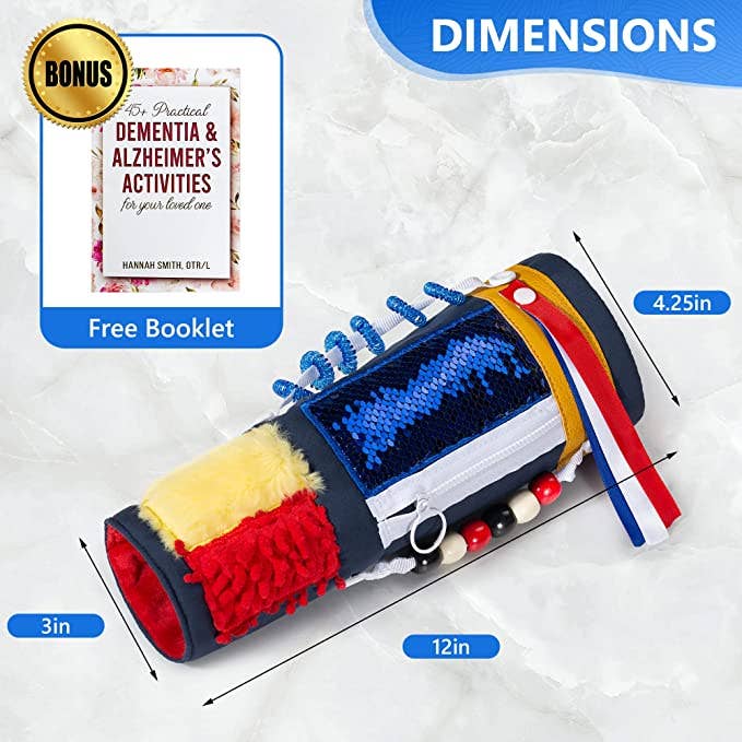 Assistex - Wholesale Fidget Toy - Kids - Fidget and Sensory Sleeve for Adults with Dementia & Alzheim