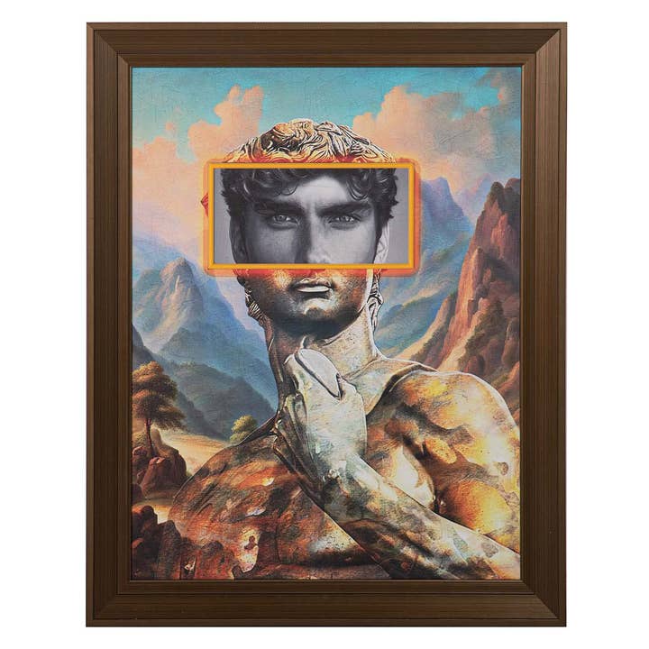 Tavla Dazzling Look med ram 80x8x100 cm för wholesale av Ethan Chloe - GARPE GROUP - GARCIA PÉREZ Y CÍA S.L.