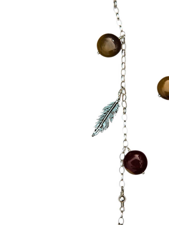 Collar Stella con plumas para venta al por mayor de Nothing Jaded