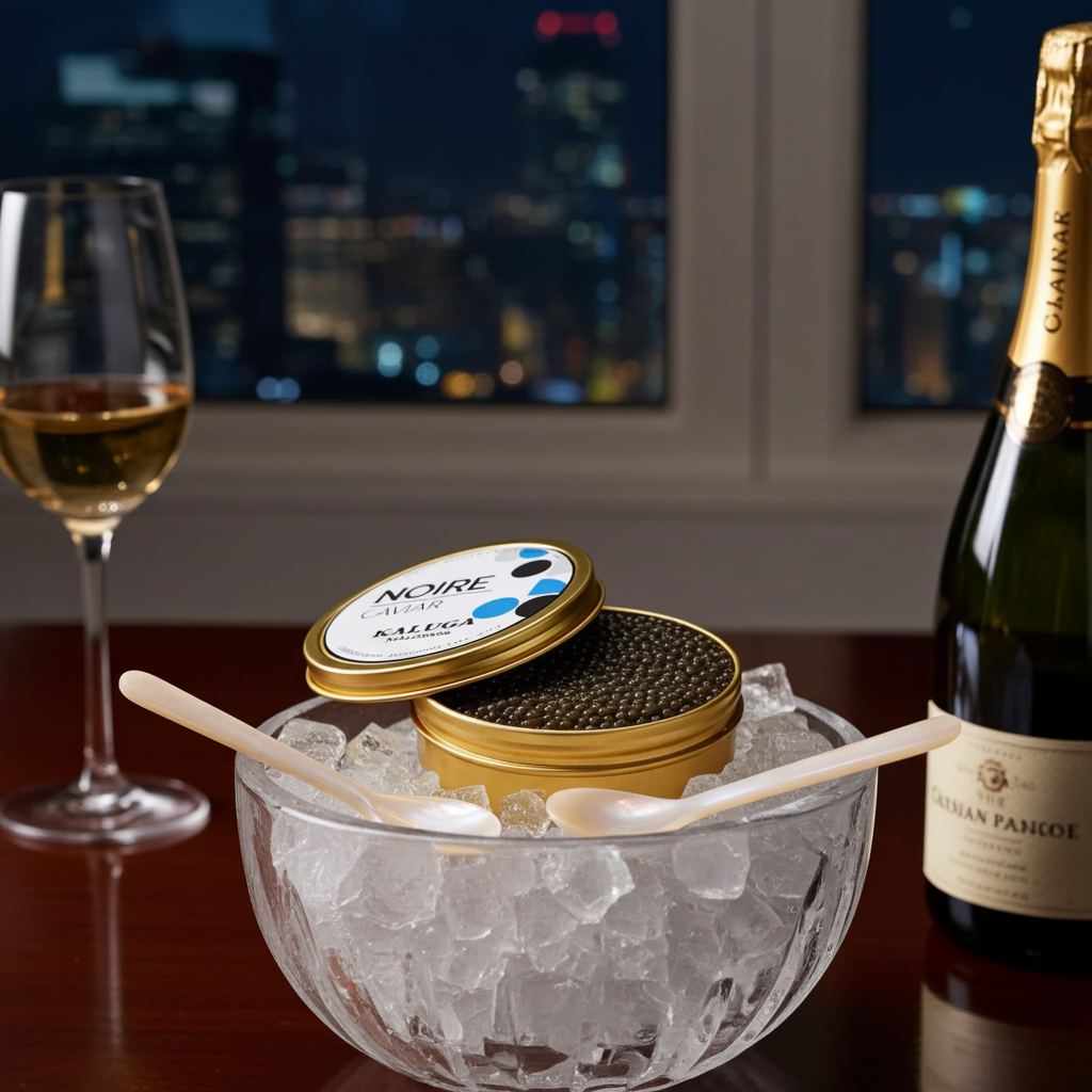 Aquatir - Wholesale Fish/Seafood - Kaluga Premium Sturgeon Black Caviar 4.4 Ounces / 125 Grams3