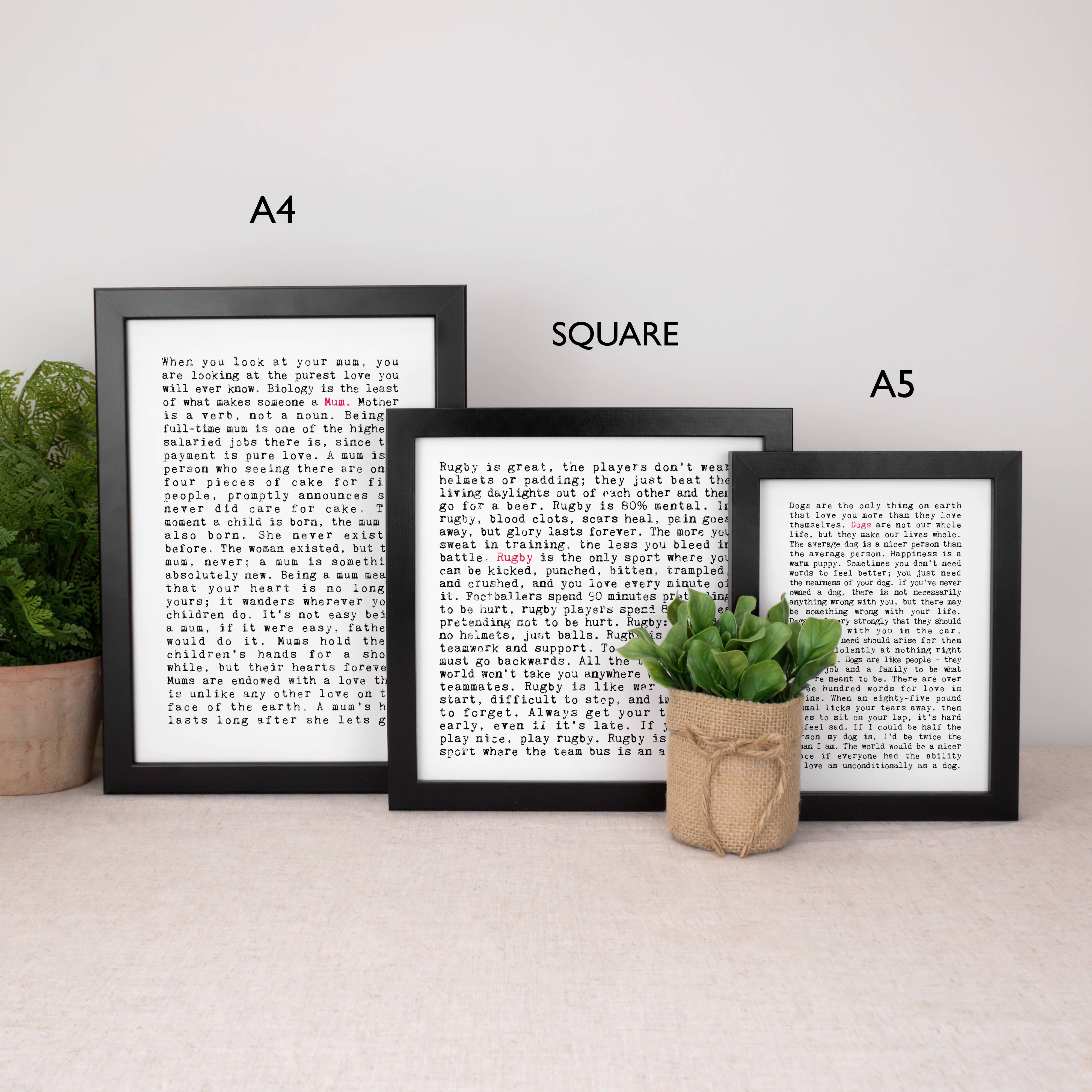 Coulson Macleod (U.S. Duties Paid) - Vente Affiche d'art - Impression non encadrée de citations de chiens, cadeau pour les amoureux des chiens, les magasins pour chiens2